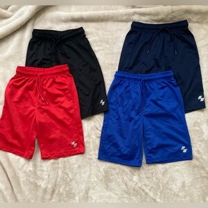 Boys Athletic Shorts Lot of 4 | Size M (7/8) | Elastic Waist | Play & Sports